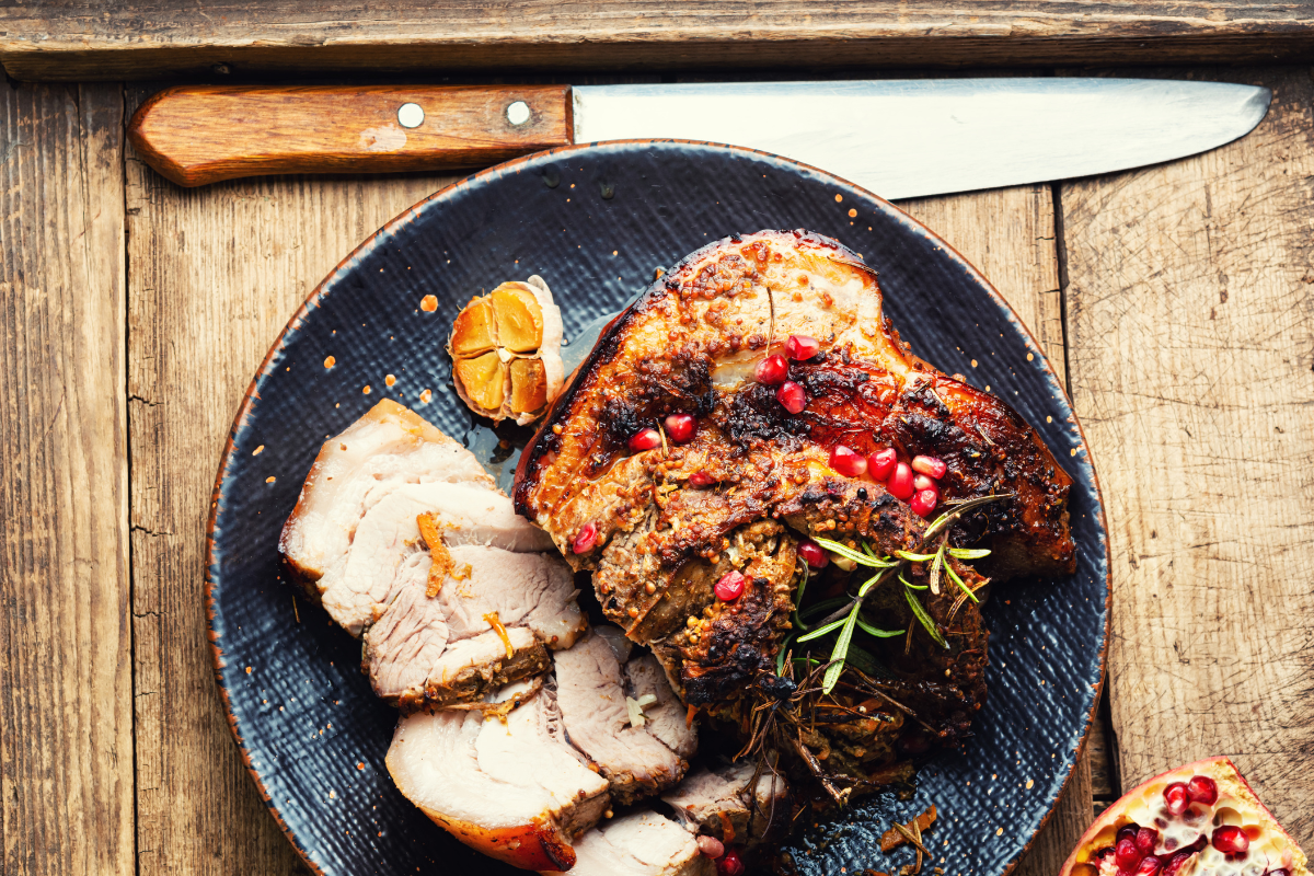 Smoking meatloaf in barbecue smoker