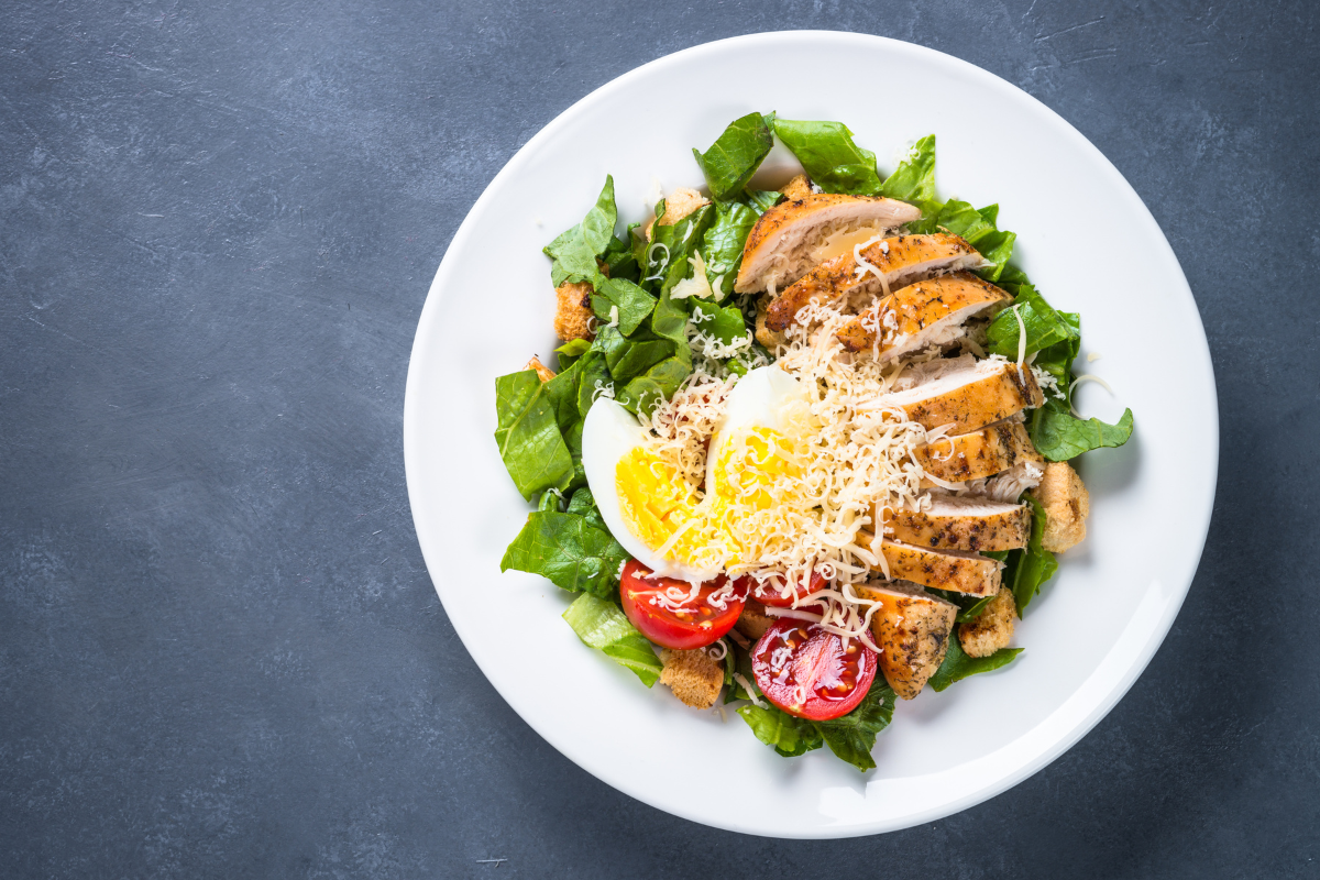 Classic chicken broccoli salad