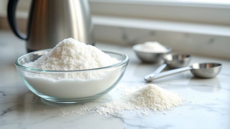 turn granulated into powdered