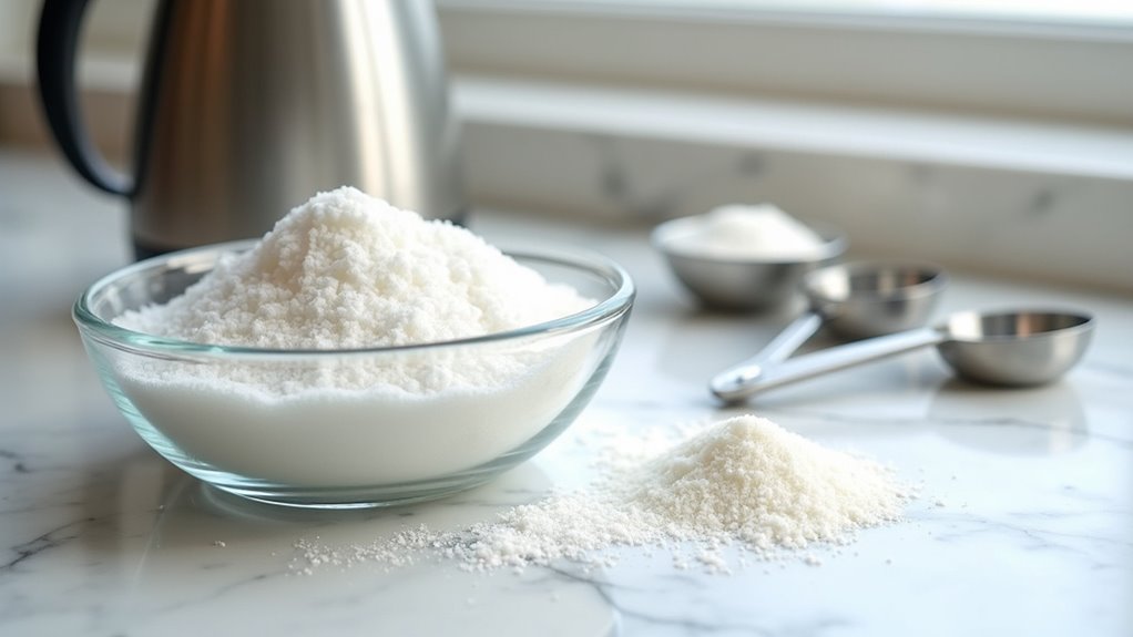 turn granulated into powdered